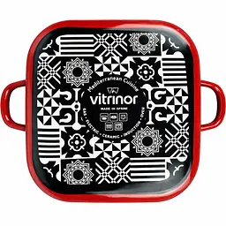 Жаровня антипригарна GARNET з кришкою VITRINOR 27 см 3.5 л - мініатюра 6