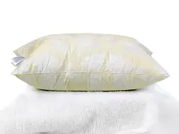 Подушка пухова MirSon Extra №113 середня 60х60 см шампань (2200000005342) - мініатюра 2