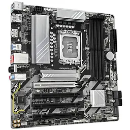 Материнська плата Gigabyte B860M DS3H WIFI6E (B860M DS3H WIFI6E) (Socket 1851, Intel B860, Micro-ATX) - мініатюра 2