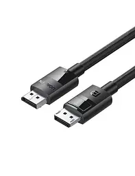 Кабель Displayport 1.4 UGREEN DP114 8k DP-DP 8K 60 Гц 4K 144 Гц та 1080P 240 Гц HDR 3 м Black (80392)