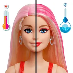 Лялька Barbie Party Unboxed Бьюті-вечірка у рожево-червоних тонах (JFY68) - мініатюра 5