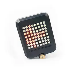 Велосипедна фара задня West Biking гіроскопічна з сигналами повороту + лазер 64 Led 80 Lm 1200 mAh 7.1х5.8х3 см (G0001123) - мініатюра 6