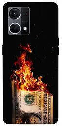 Чохол Demsky Money burn для Oppo Reno 7 4G
