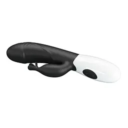 Вібратор - Pretty Love Rasmussen Dual Vibrator Black - мініатюра 9