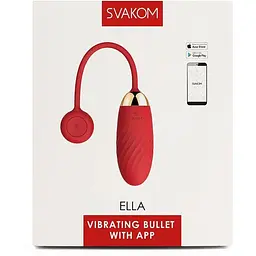 Віброяйце Svakom Ella Red - мініатюра 8