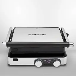 Електрогриль Polaris PGP 7001D Silver UA - мініатюра 4
