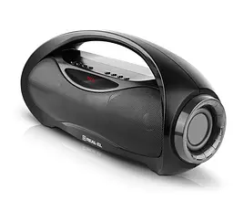 Портативная Bluetooth колонка бумбокс REAL-EL X713 Black