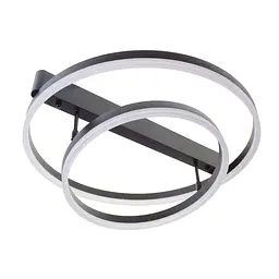 Світлодіодна люстра Brille в хол BL-763С/2 76W BK - мініатюра 3
