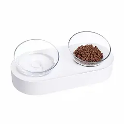 Миска для тварин PETKIT 15 Adjustable Double Bowl White - мініатюра 2