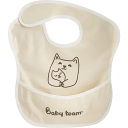 Нагрудник Baby Team вологонепроникний (6525) - мініатюра 2