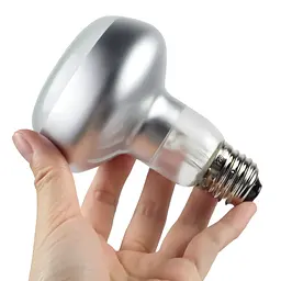 Лампа точкового обігріву Repti-Zoo Flat Type Heating Bulb 75W з UVA-променями для тераріумів (C63075A) - мініатюра 4