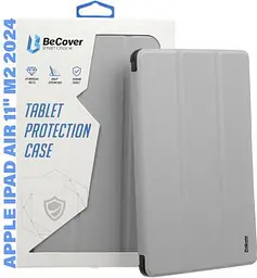 Чохол до планшета BeCover Soft Edge Apple iPad Air 11" M2 2024 Gray (711428)