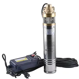 Насос свердловинний вихровий Optima 4SKm150 Prime 1.1кВт + кабель 20м+пульт 000023375 - мініатюра 2