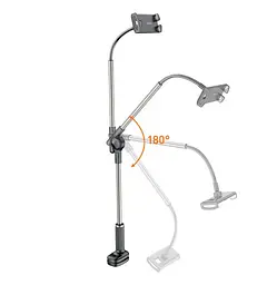 Тримач Hoco PH47 double axis flat lazy stand для планшетів 7 8 9-10.5" - мініатюра 7