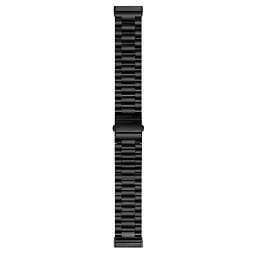 Металевий ремінець Primolux для годинника Fitbit Versa 3/Fitbit Sense Black - мініатюра 3
