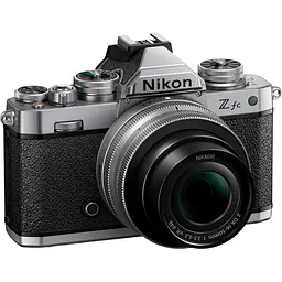 Бездзеркальний фотоапарат Nikon Z fc Kit DX 16-50mm f/3.5-6.3 VR + DX 50-250mm f/4.5-6.3 VR Silver (VOA090K003) [105400] - мініатюра 4