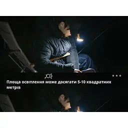 Ліхтар з кліпсою Naturehike NH21ZM013, бежевий - мініатюра 9