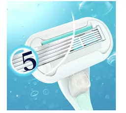 Станок для гоління жіночий Gillette Venus Extra Smooth Sensitive з 1 змінним картриджем - мініатюра 3