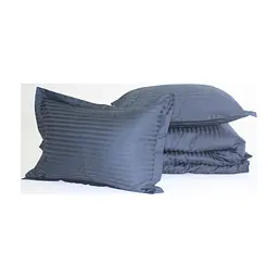 Постільна білизна MirSon SatinStripe 30-0021DarkBlue 175х210 Двоспальний (2200005255766) - мініатюра 8