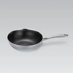 Сковорода WOK Maestro 30 см сіра MR-1224-30 - мініатюра 3
