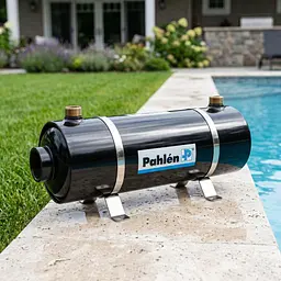 Теплообмінник для басейну Pahlen Hi-Flow 75 кВт спіральний з нержавіючої сталі - мініатюра 3