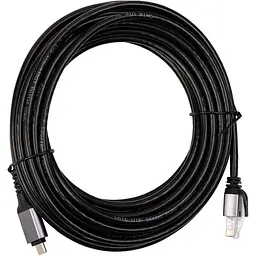 Кабель PowerPlant USB Type-C - RJ45, 7.5 м
