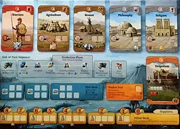 Настільна гра Czech Games Edition Крізь Століття: Нова Історія Цивілізації (Through the Ages: A New Story of Civilization) (англ.) (CGE00032) - мініатюра 4