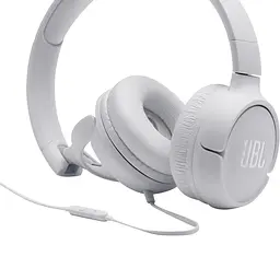 Навушники з мікрофоном JBL T500 White - мініатюра 2