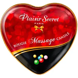 Масажна свічка Plaisir Secret аромат жувальної гумки, 35 мл - мініатюра 2