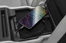 Кабель в авто, Спіраль USB-A to USB-C 2.4A 1m Black - мініатюра 2