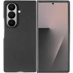 Чохол шкіряний Epik Leather Case AAA для Samsung Galaxy Z Fold7 Black - мініатюра 3