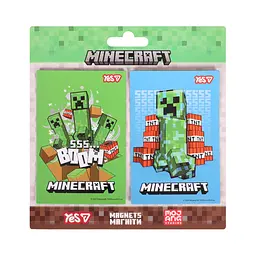 Магніти "YES"/708552/"Minecraft", 6х9 см, 2 шт (1/10/500)