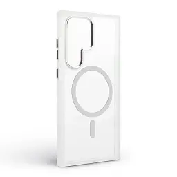 Чехол ArmorStandart Unit MagSafe для Samsung S24 Ultra Matte Clear Silver - миниатюра 2