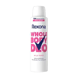 Дезодорант Rexona Для всього тіла Дика троянда 150 мл (8720181865176)