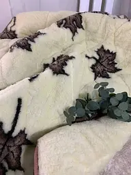 Ковдра відкрита овеча вовна з 2-х сторін Клен Двоспальна 175х210 55230 - мініатюра 10