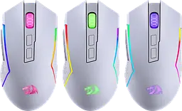 Миша Redragon Trident White (71864) (7153552) - мініатюра 3