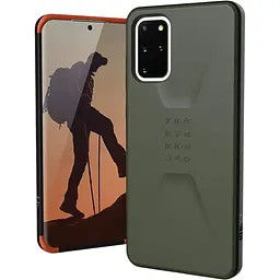 Оригінальний протиударний чохол UAG Civilian Samsung Galaxy S20 Plus (6.7") Olive Drab (21198D117272)