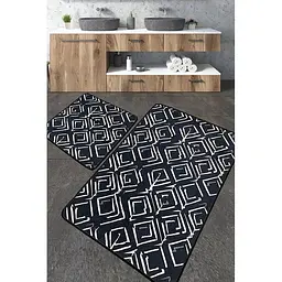 Набір килимків для ванної кімнати Chilai Home Cenero 60 x 100 + 50 x 60