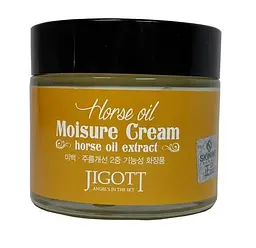 Крем для обличчя Кінний жир HORSE OIL Moisture Cream Jigott 70 мл
