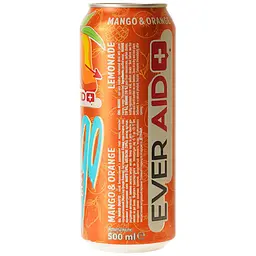 Напій безалкогольний Ever Aid Mango & Orange Lemonade 0.5 л з/б - мініатюра 4