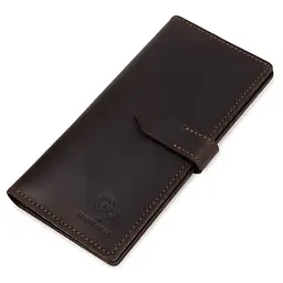 Чоловіче шкіряне портмоне GRANDE PELLE 9х18х1 см acs0018640