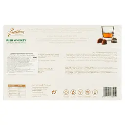 Цукерки Butlers Irish Whiskey трюфелі з молочного та чорного шоколаду 125 г - мініатюра 3