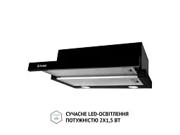 Витяжка Perfelli TL 6212 BL 700 LED - мініатюра 3