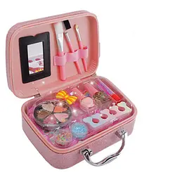 Косметичний набір для дітей дівчаток 2 в 1 Beauty Make Up у рожевій валізці - мініатюра 5