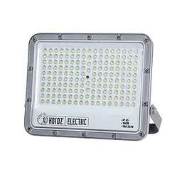 Прожектор світлодіодний Horoz Electric Margay-100 100W 3CCT 3000K-4500K-6000K сірий