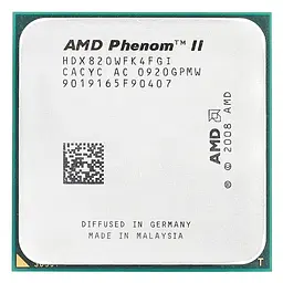 Процесор AMD Phenom II x4 820 2.8 GHz AM3, 95W Б/В