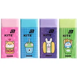 Гумка кольорова Kite Funny Friends асорті упаковка 24 шт. (K26-1270) - мініатюра 2