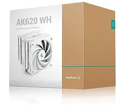 Кулер для процесора Deepcool AK620 White 1700 AM5 (R-AK620-WHNNMT-G-1) (AK620 WH) - мініатюра 6