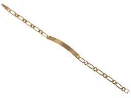 Браслет XUPING Позолота 18K "Плетіння Фігаро зі вставкою" довжина 19см х 5мм (130820) - мініатюра 2