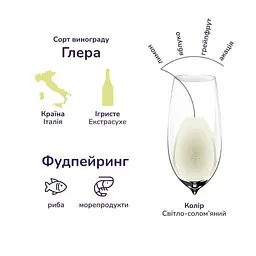 Ігристе вино Piccini Prosecco Extra Dry, біле, екстра сухе, 12%, 0,75 л (915980) - мініатюра 4